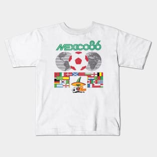 Mexico 86 World Cup Kids T-Shirt